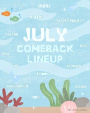 ‧₊˚★JULY COMEBACK LINEUP★˚‧₊